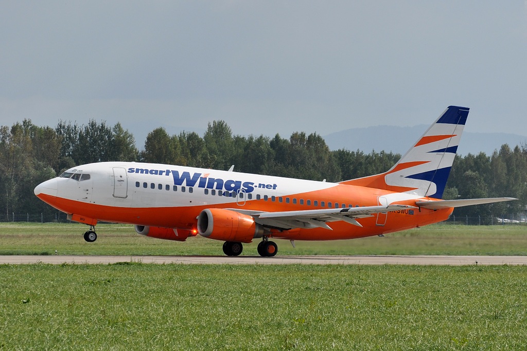 Boeing 737-500 OK-SWU, Smart Wings (powered by Travel Service), QS-728 Ostrava - Burgas, 05.09.2010