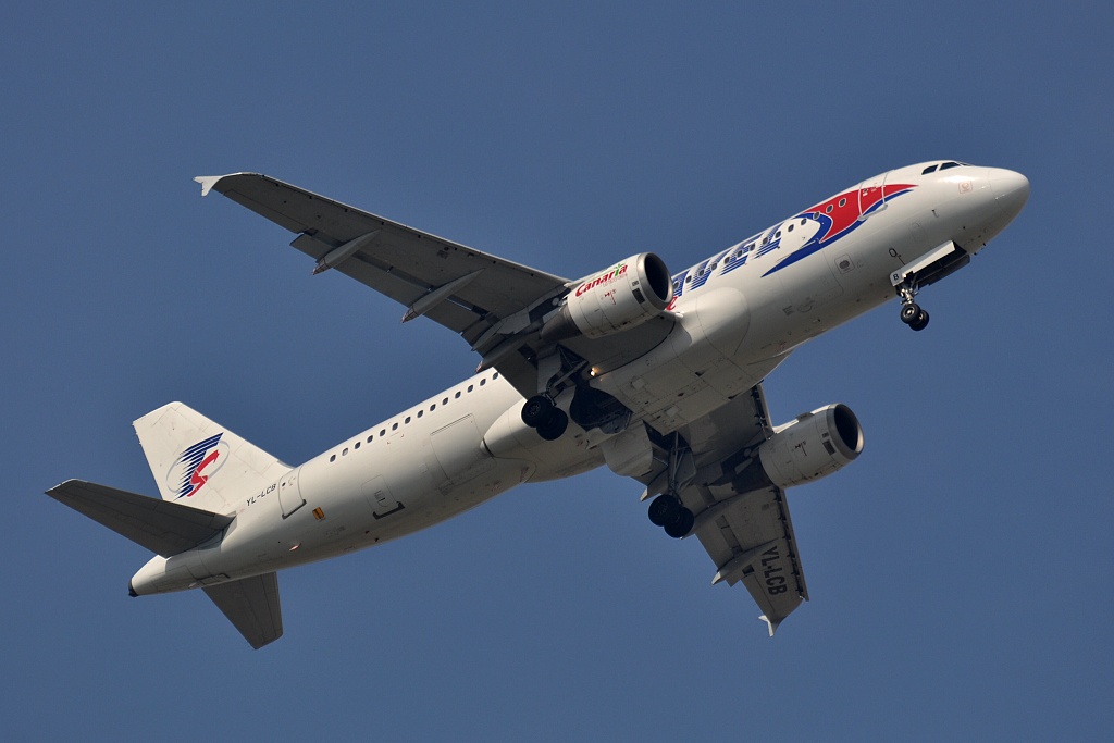 Airbus A320-200, YL-LCB Travel Service, QS-662 Brno - Ostrava - (Hurghada)
