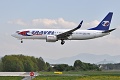 Boeing 737-800, OK-TVN Travel Service, QS-257P Paris (CDG) - Ostrava, 02.05.2011