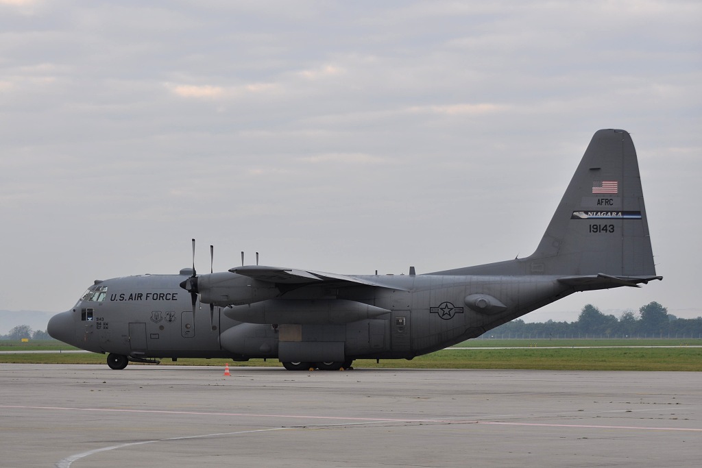 Lockheed C-130H Hercules 91-9143, U.S. Air Force, Ostrava (OSR/LKMT), 23.09.2011