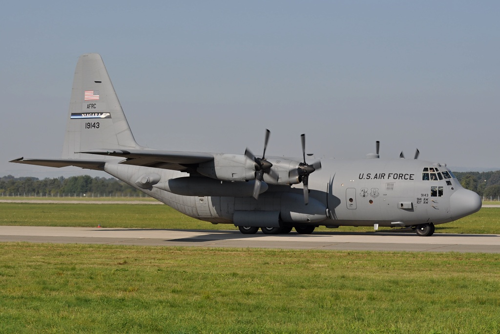 Lockheed C-130H Hercules 91-9143, U.S. Air Force, Ostrava (OSR/LKMT), 26.09.2011