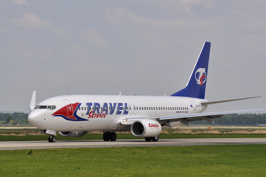 Boeing 737-800 OK-TVT, Travel Service, QS-2540 (Brno -) Ostrava - Hurghada, 24.05.2012