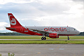 Airbus A319-100 SP-IBA, OLT Express (ex Air Berlin), Přílet z Düseldorfu pro nový lak, Ostrava (OSR/LKMT), 01.06.2012