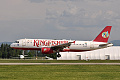 Airbus A320-200 EI-EWE, Kingfisher Airlines, Přílet na servis do Job Air Technic, 23.05.2012