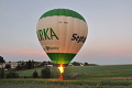 Horkovzdun balon OK-1907, Pistn v Polance nad Odrou, 09.09.2012