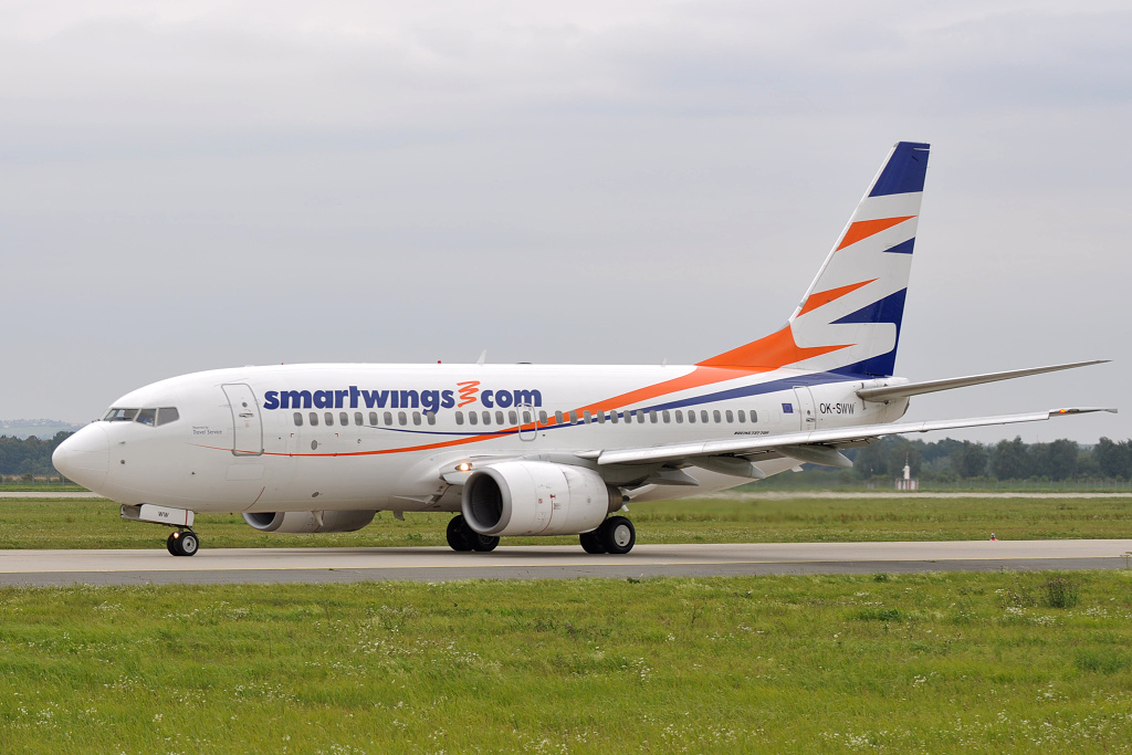 Boeing 737-700 OK-SWW, Travel Service, Ostrava (OSR/LKMT), 26.08.2013
